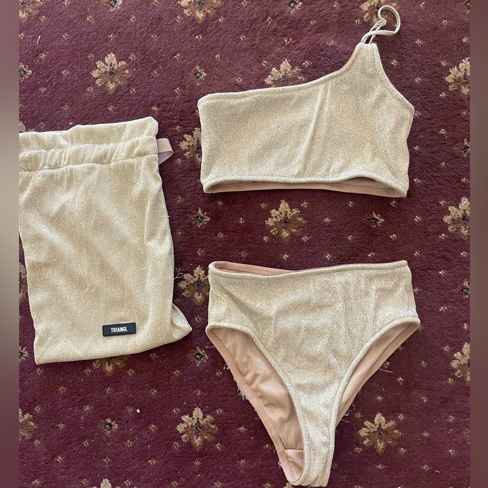 TRIANGL swim bikini set with dust bag